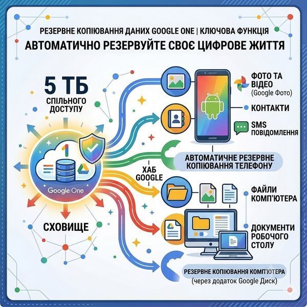 Підписка Gemini AI Pro + 5TB Gemini фото